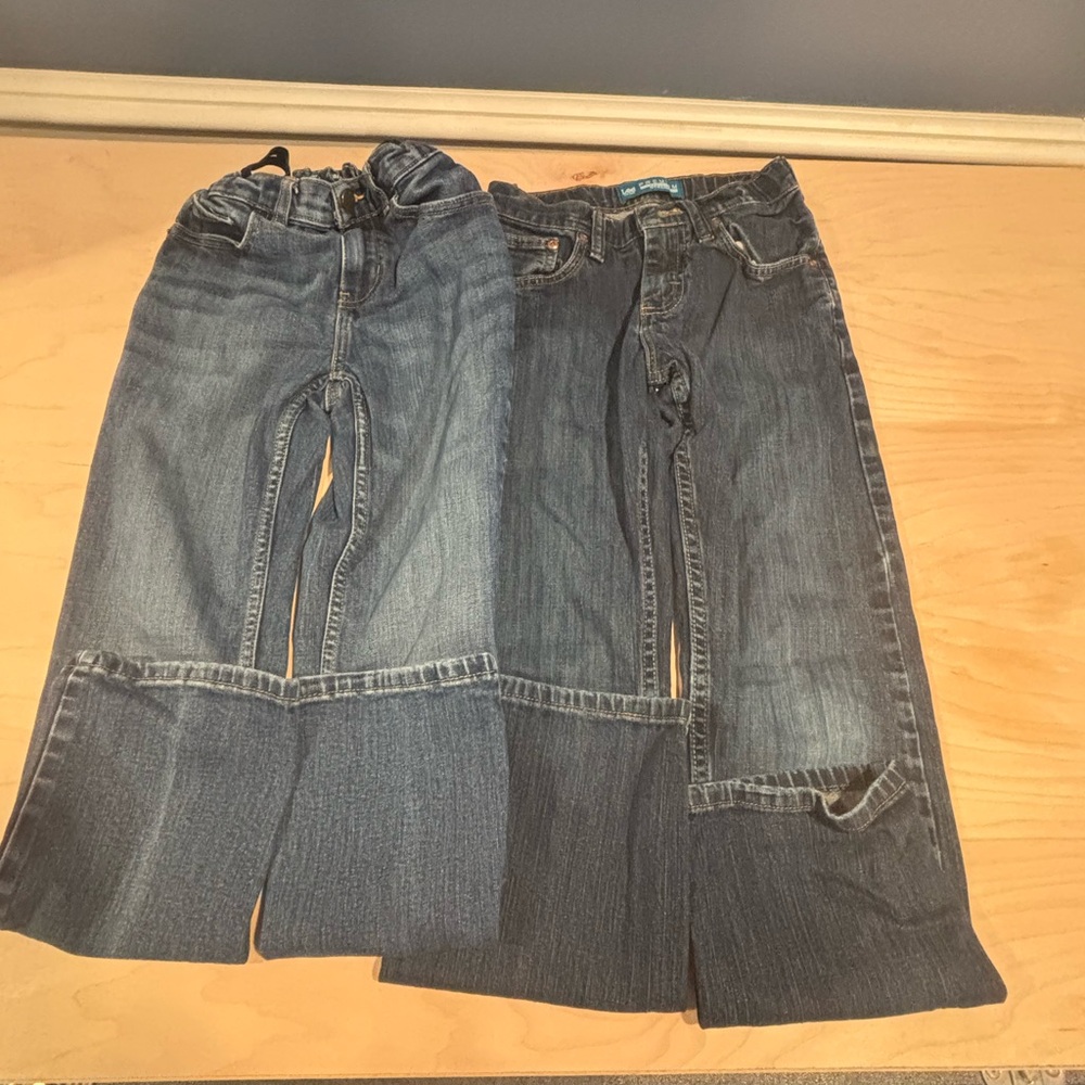 Dark Blue Denim Pants size 10, great condition